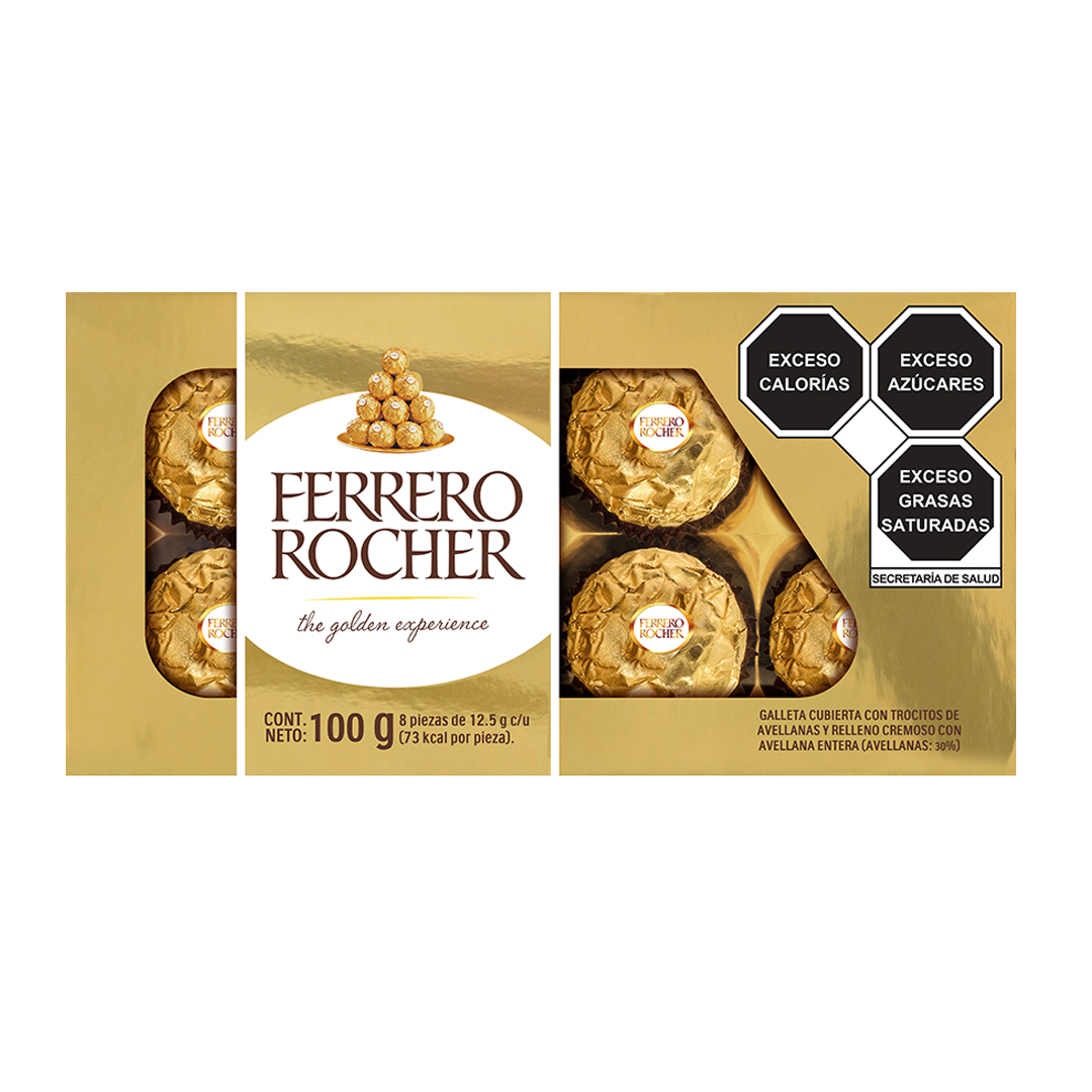 FERRERO ROCHER T8 1/8pz (Caja:20dsp)