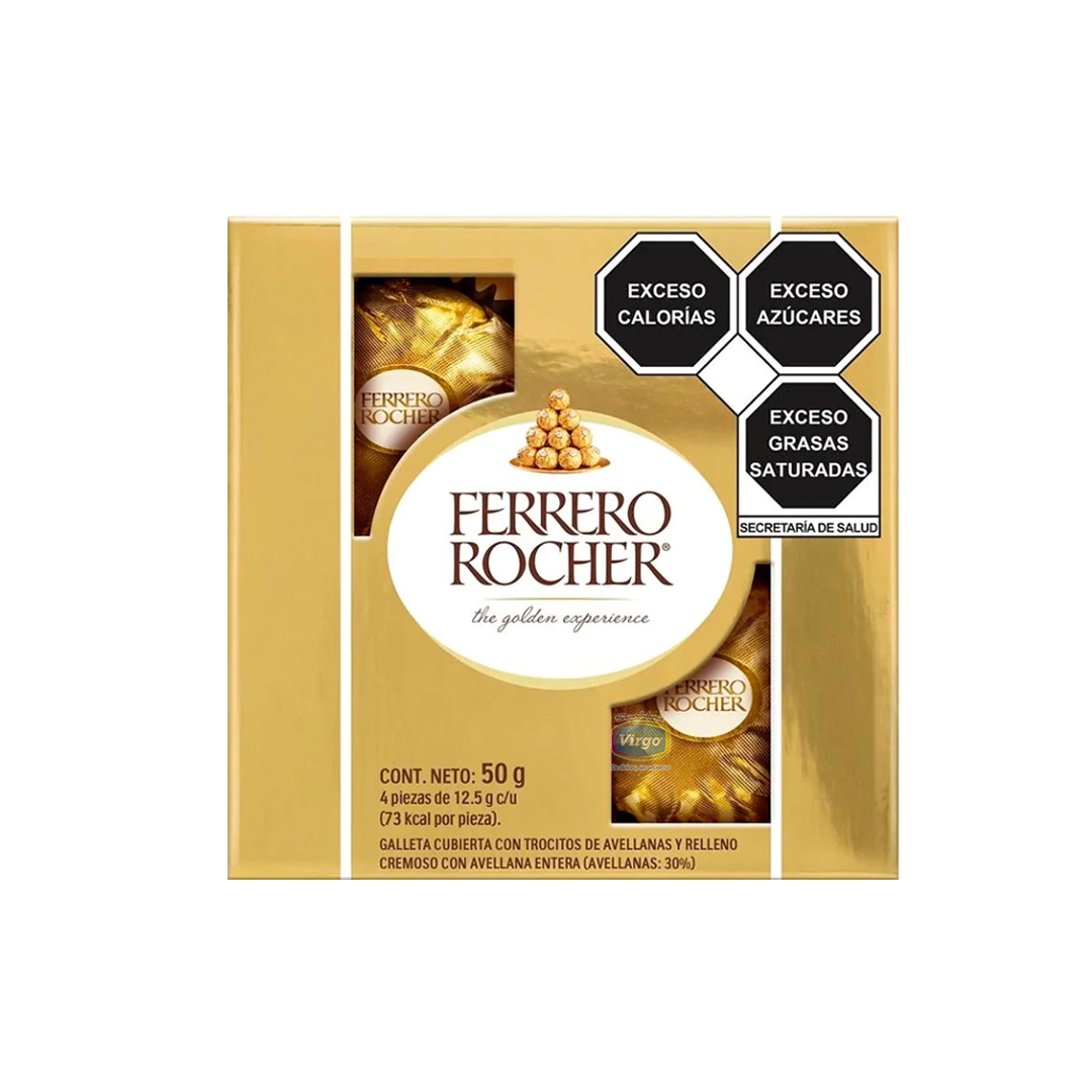 FERRERO ROCHER T4 1/4pz (Caja:21dsp)