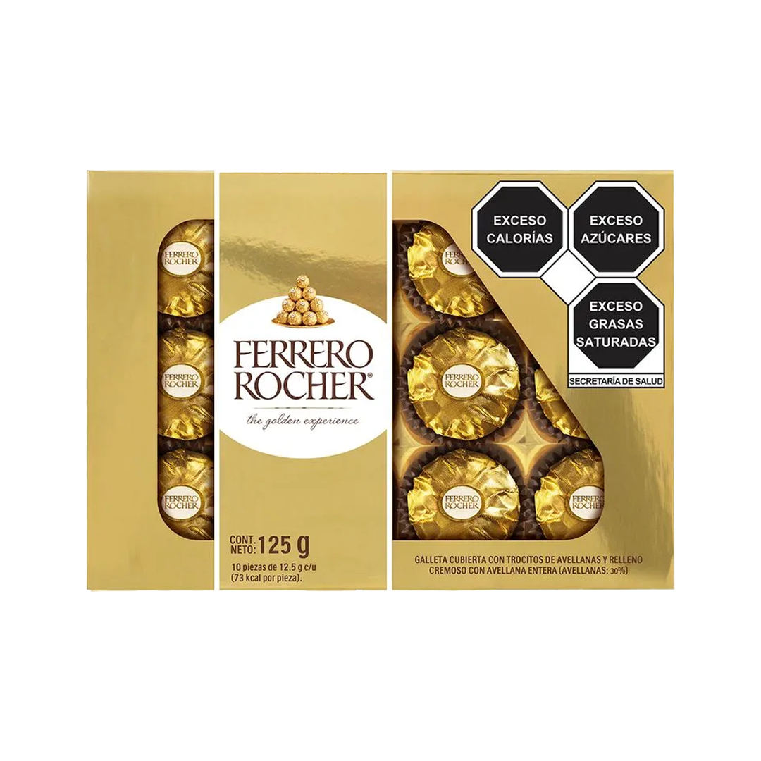 FERRERO ROCHER T10 1/10pz (Caja:20dsp)