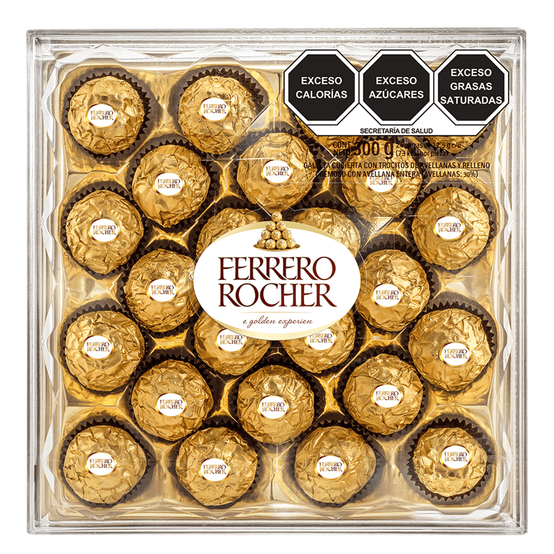 FERRERO ROCHER T24 1/24pz (Caja:6dsp)