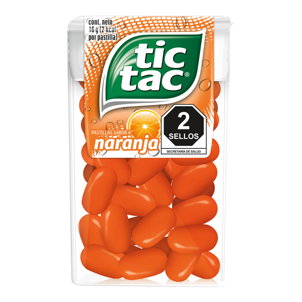 TIC TAC NARANJA 1/12pz (Caja:12dsp)