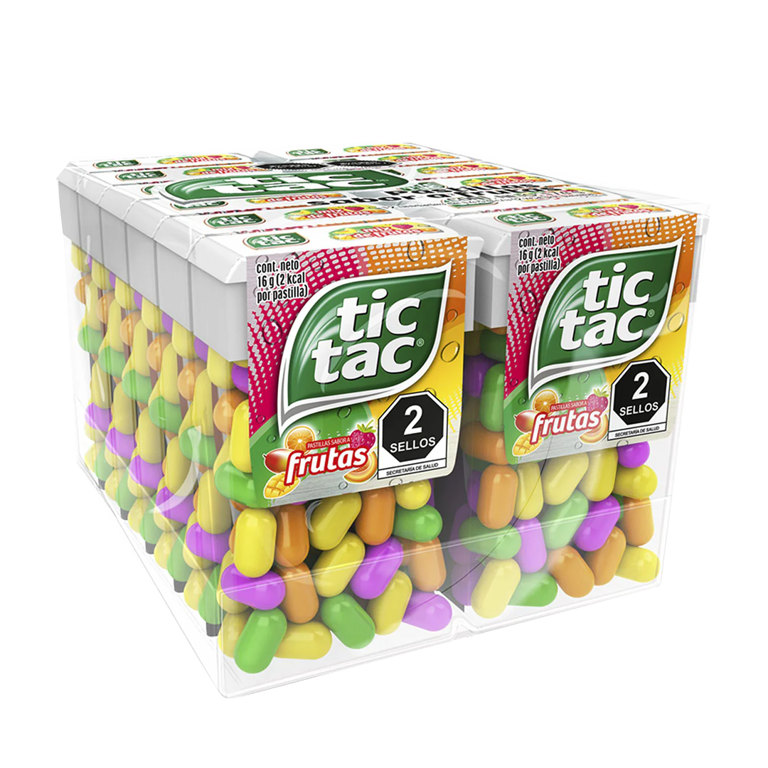FERRERO TICTAC FRUTAS 1/12pz (Caja: 12dsp)