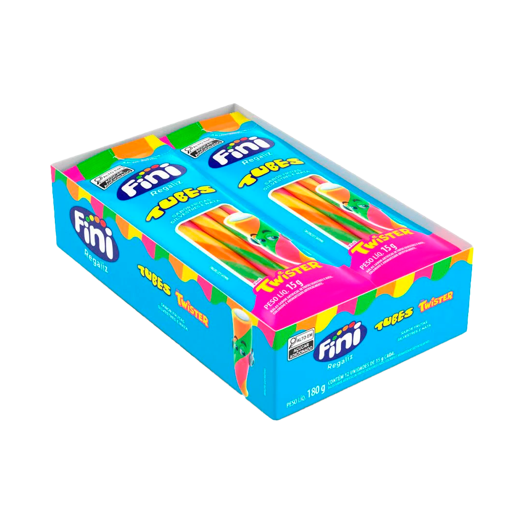 FINI TUBES TWISTER SURTIDAS 1/180gr (CAJA:12dsp)
