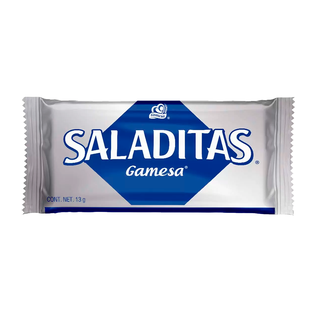 GAMESA SALADITAS 1/200pz