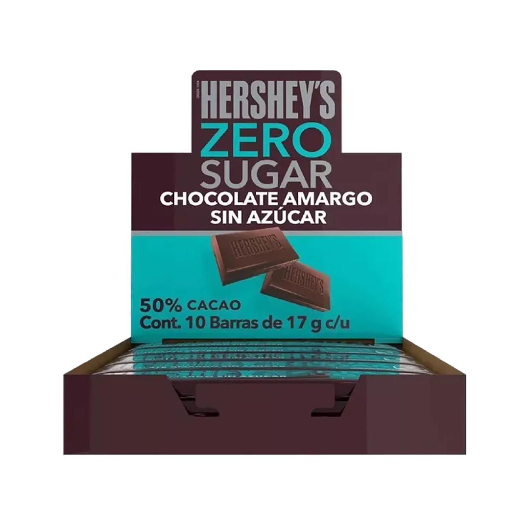 HSY BARRA ZERO 17gr 1/10pz (Caja:6dsp)