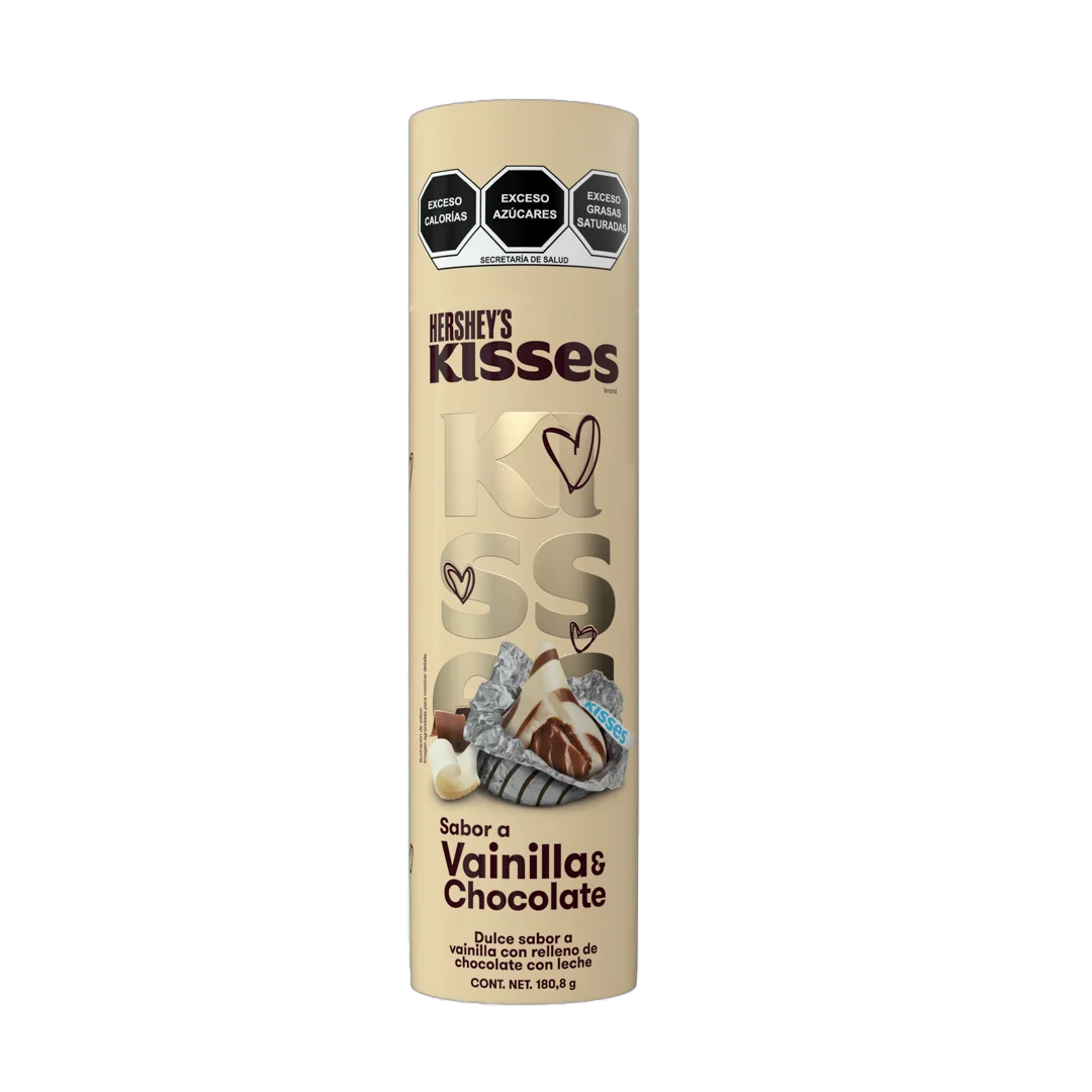 HSY SV KISS TUBO 1/180.8gr (Caja:12pzs)