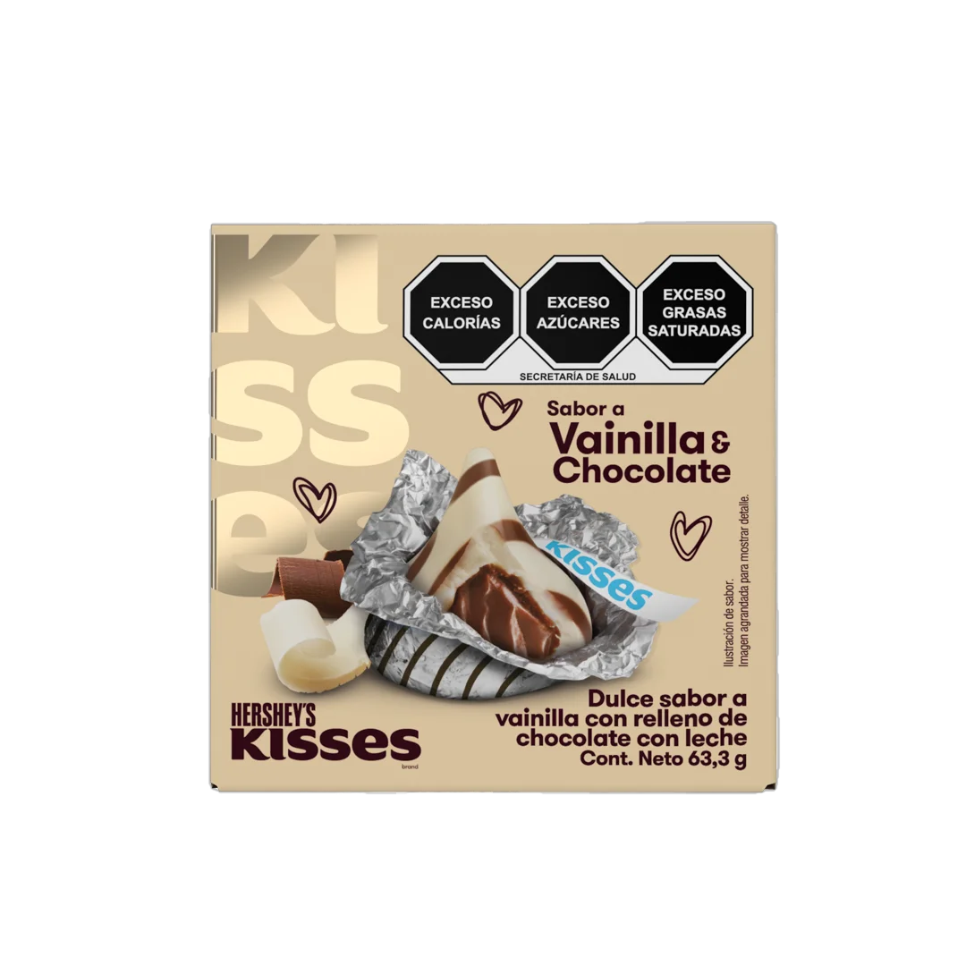 HSY SV KISS CUBO 1/63.3gr (Caja:18pzs)