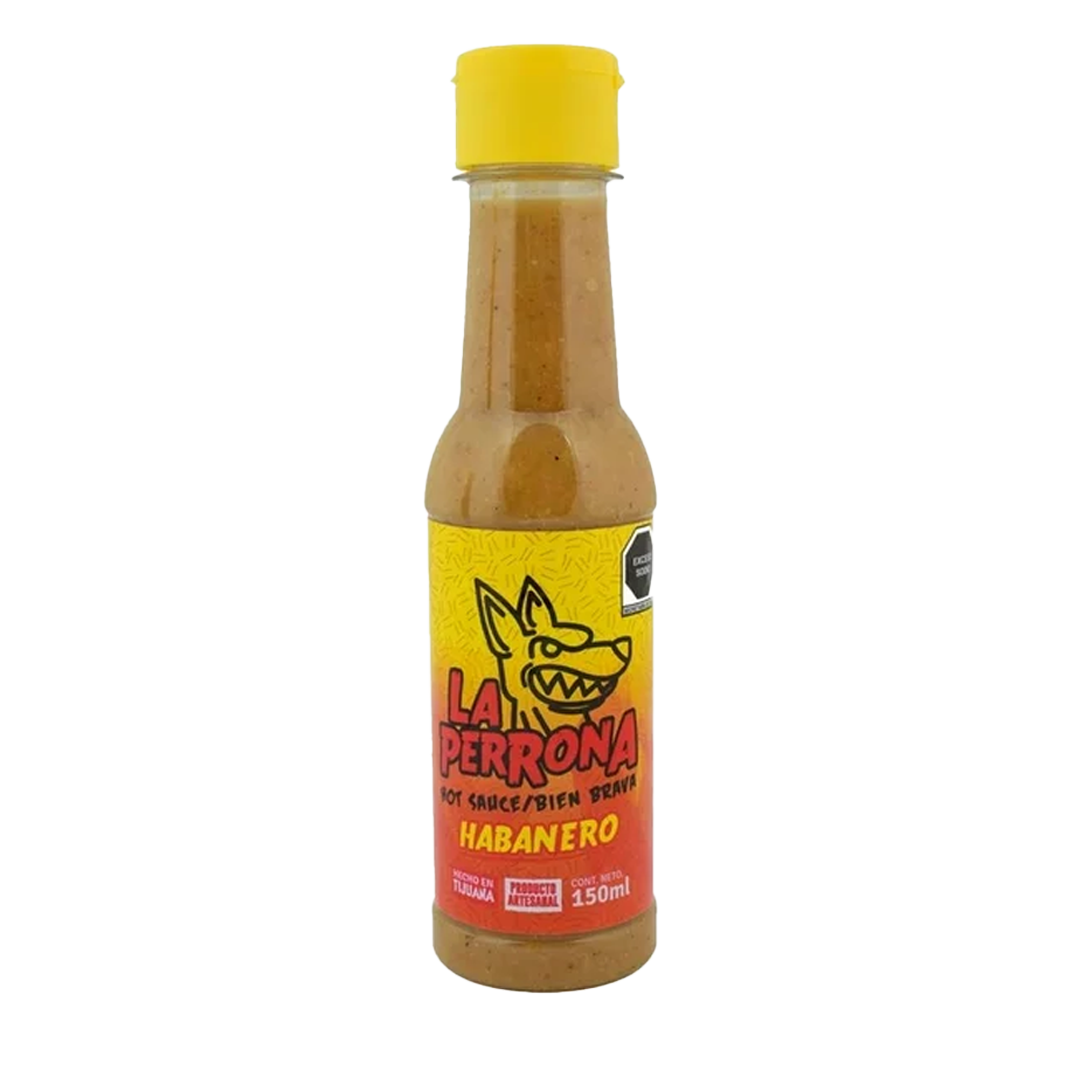 IBARRA SALSA LA PERRONA HABANERO 1/150ml (CAJA:12pzs)