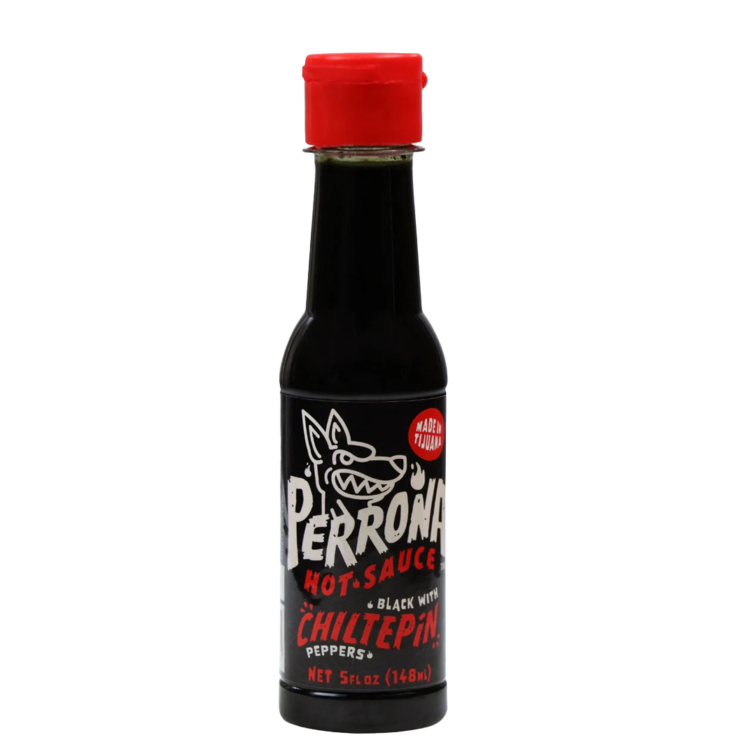 IBARRA SALSA LA PERRONA CHILTEPIN BLACK 1/150ml (Caja:12pzs)