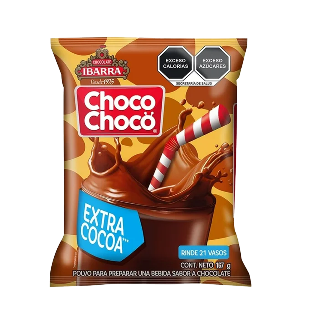 IBARRA CHOCOLATE CHOCO CHOCO 1/167GR (CAJA:24 PZA)