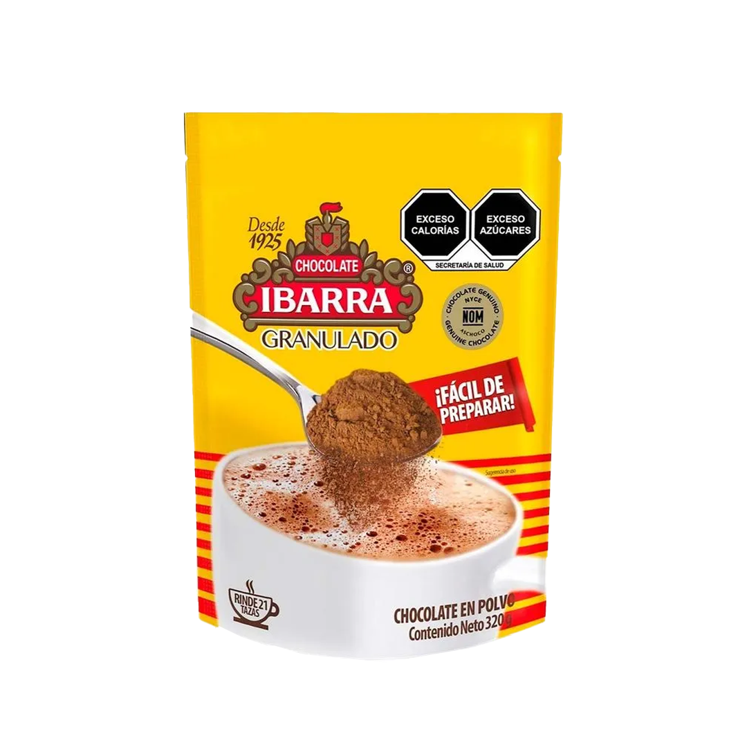 IBARRA GRANULADO 1/320GRS (CAJA:12PZAS)