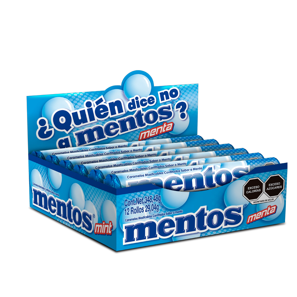 MENTOS ROLL 1/12pz (Caja:16dsp)
