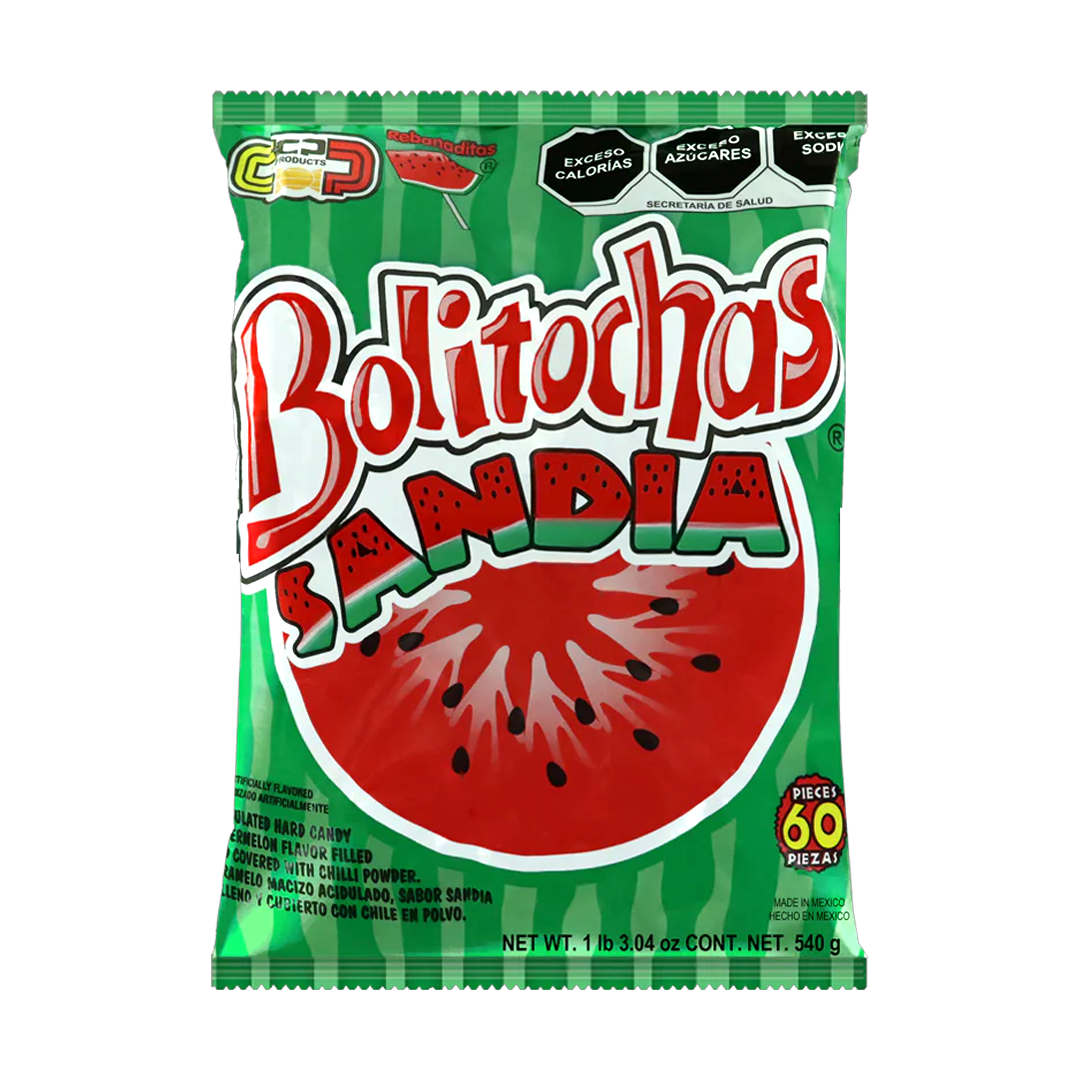 CANDYPOP BOLITOCHA SANDIA 1/60pz (Caja:24dsp)