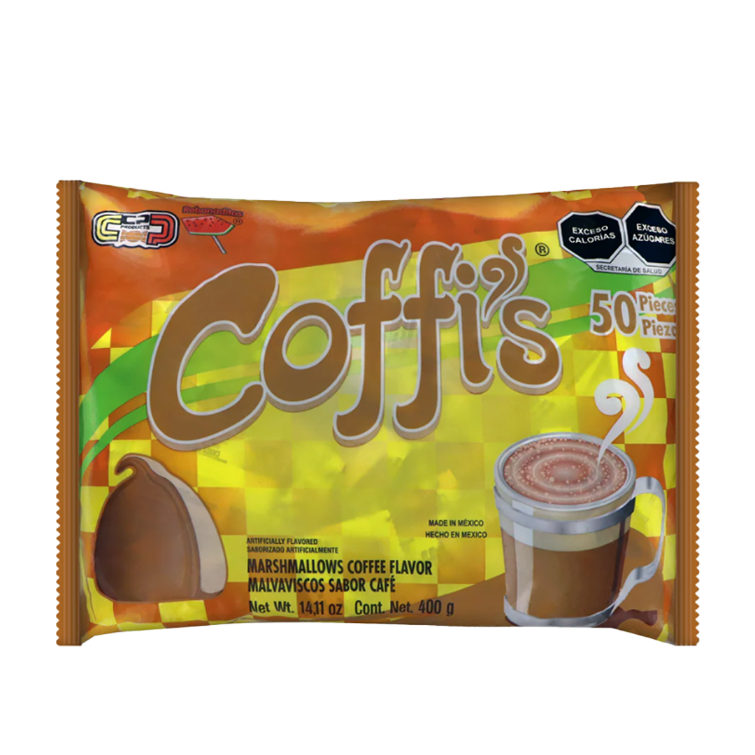 CANDYPOP MALVAVISCO COFFI 1/420gr (Caja:12dsp)