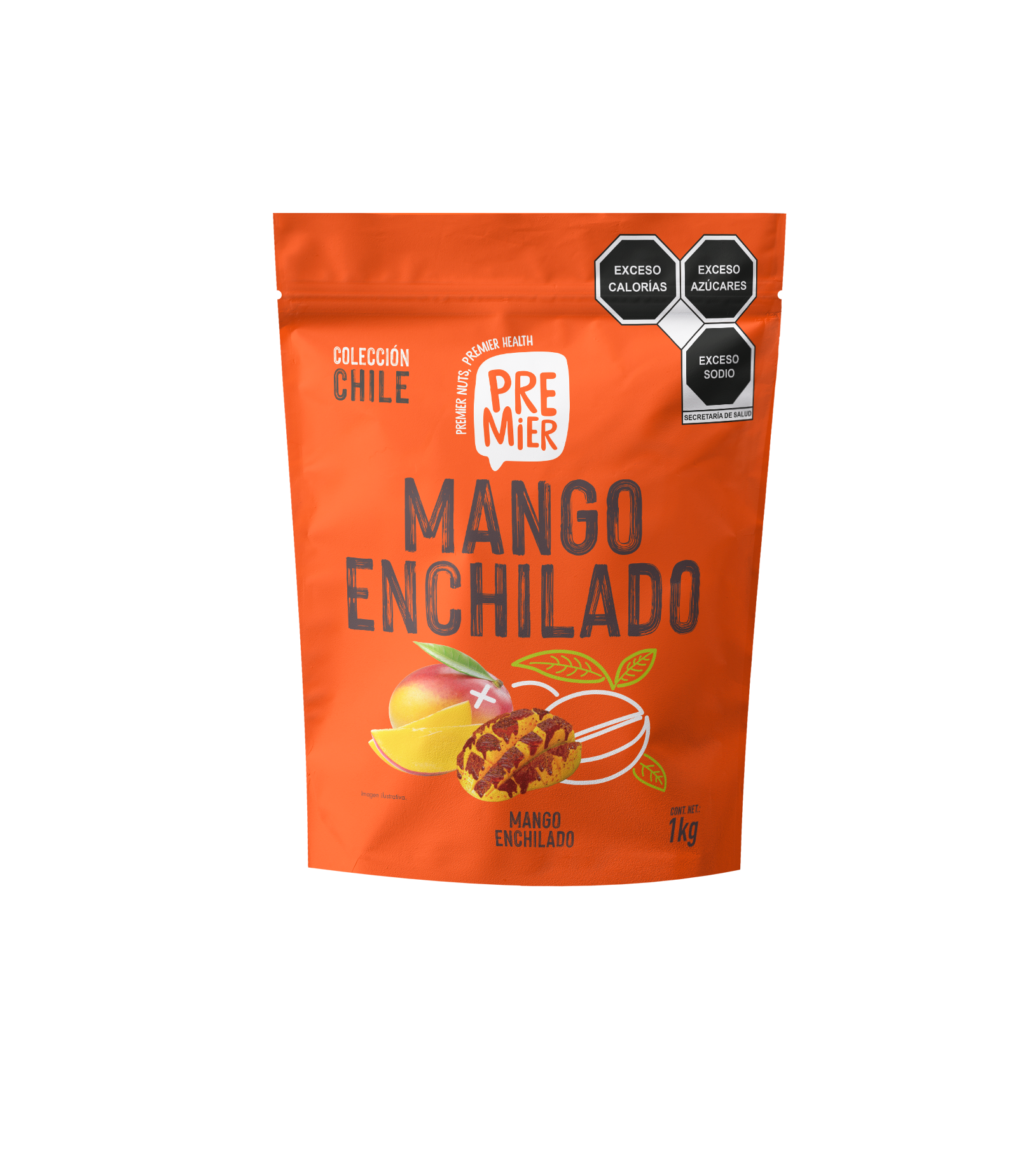 PREMIER MANGO ENCHILADO 1/1K (Caja:12pzs)