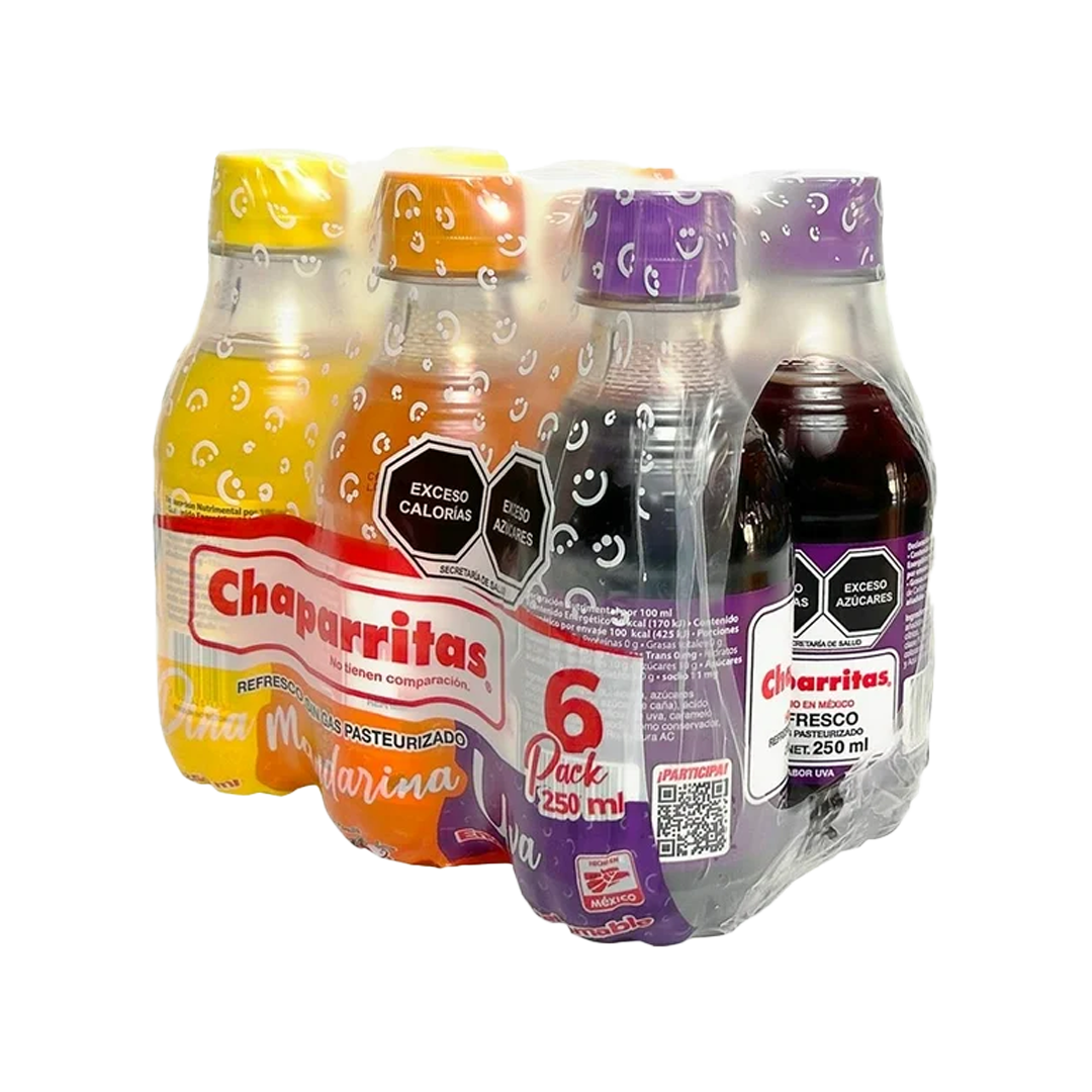 CHAPARRITAS SIX PACK 6/250ML