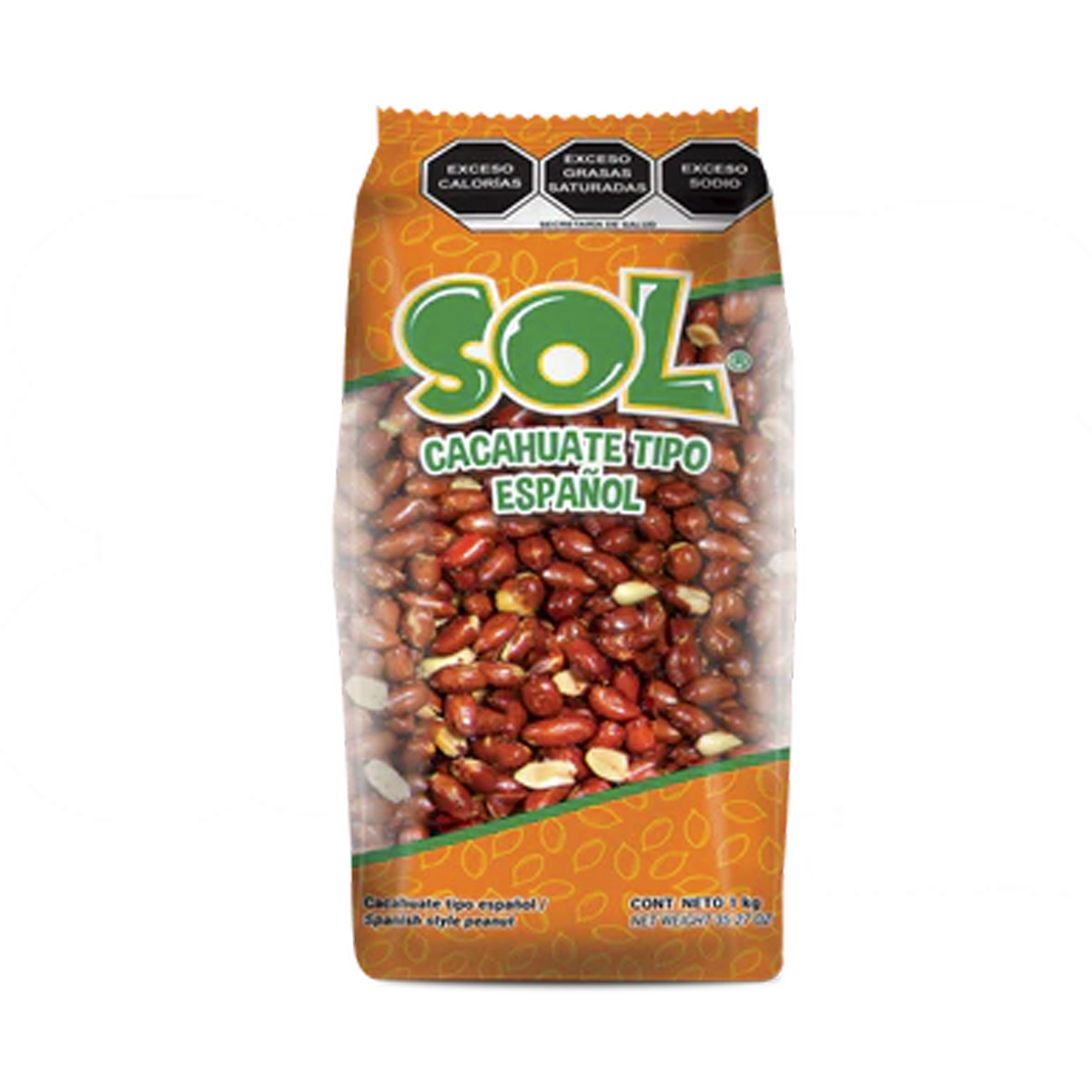 SOL CACAHUATE ESPAÑOL 1/1KG (Caja: 30dsp)