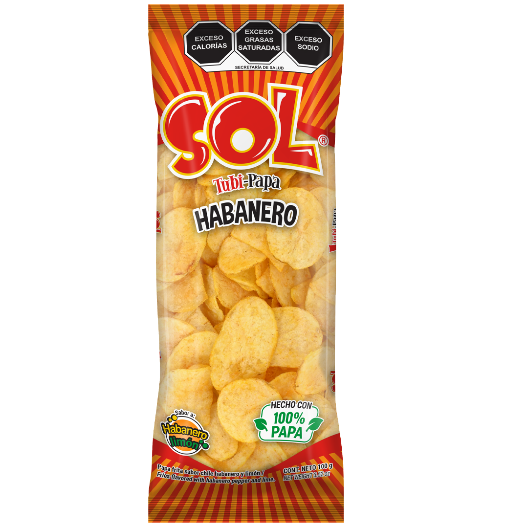 SOL TUBIPAPA HABANERO 1/100grs (Caja: 40dsp)