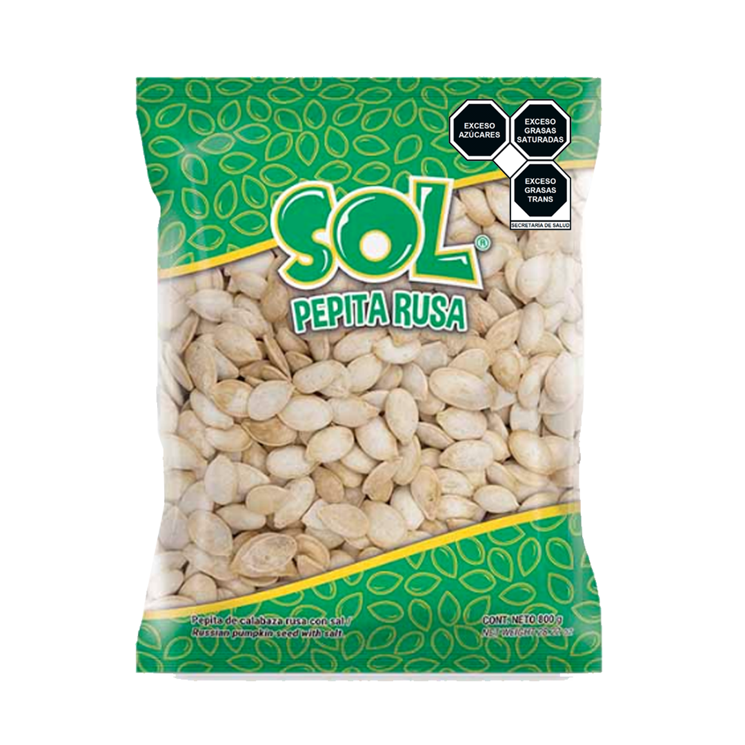 SOL PEPITA RUSA 1/800grs (Caja: 24dsp)