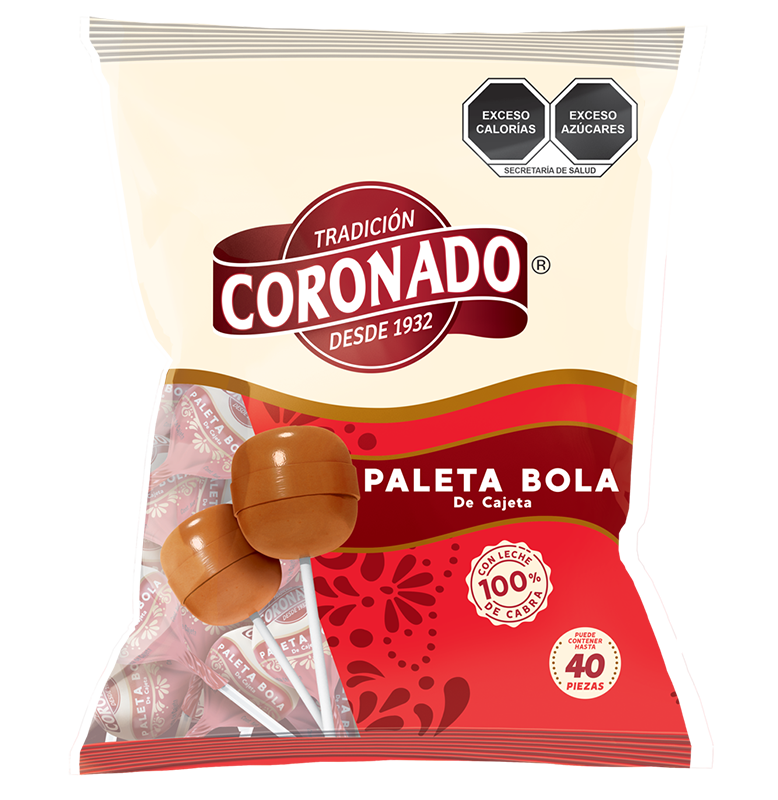 CORONADO PAL.BOLA CAJETA 1/40pzs (Caja: 20dsp)