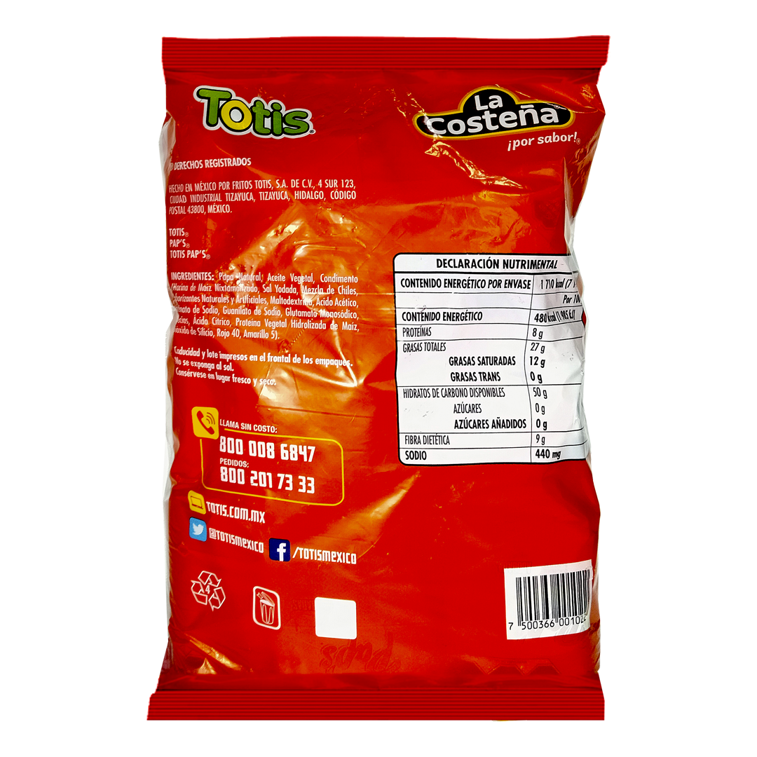 TOTIS PAP'S ADOBADA 1/20pz (Caja: 5dsp)