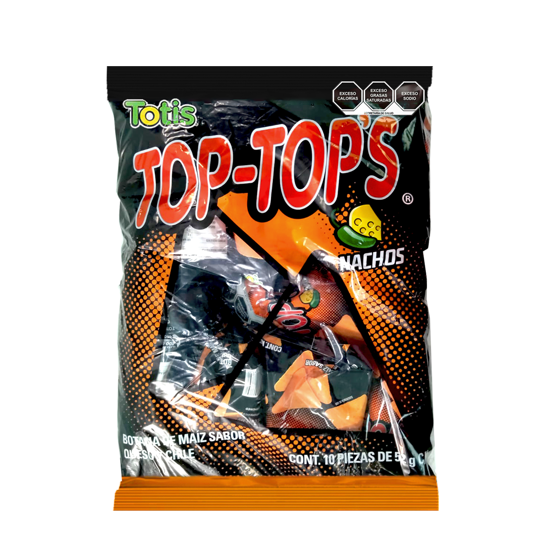 TOTIS MEGA TOP TOP´S NACHO 1/10pzs (Caja: 8dsp)