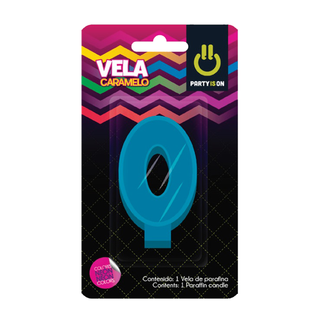 SELECTAS VELA CARAMEL MIX 0, 1/1pz (Caja:12dsp)