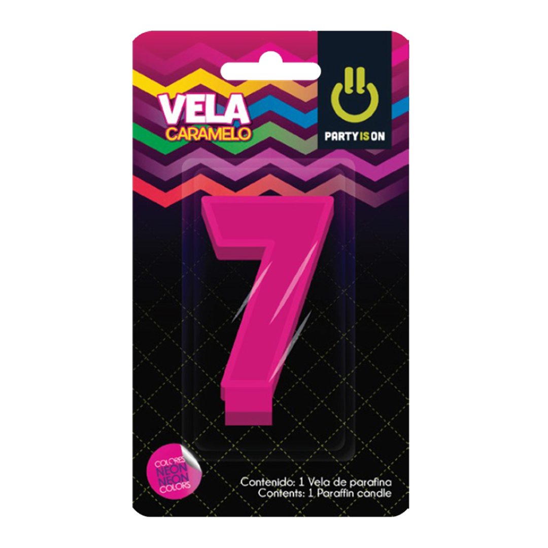 SELECTAS VELA CARAMEL MIX 7, 1/1pz (Caja:12dsp)