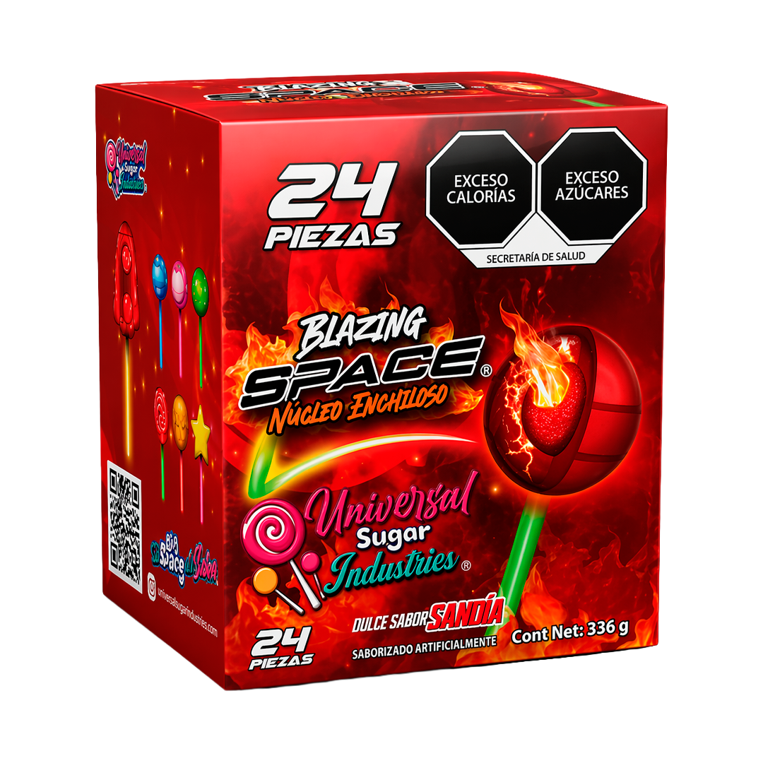 DIST LEON PAL BLAZING SPACE SANDIA 1/14GR (Caja:24dsp)