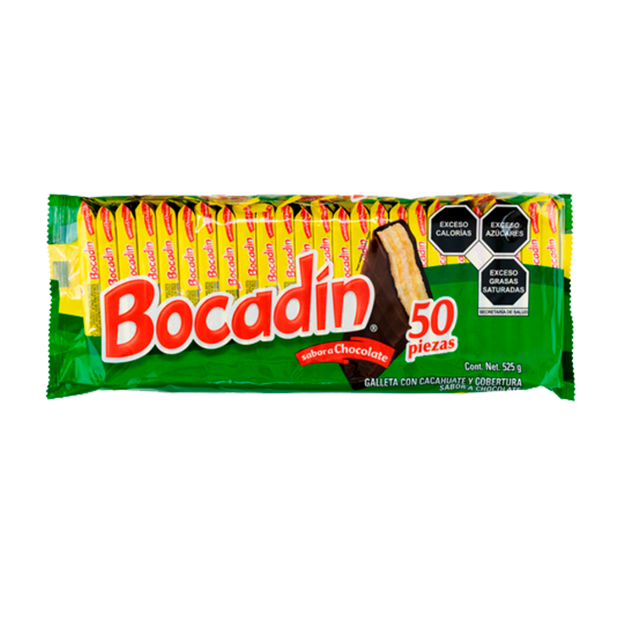 MARINELA BOCADIN CHOC 1/50pz (Caja:12dsp)