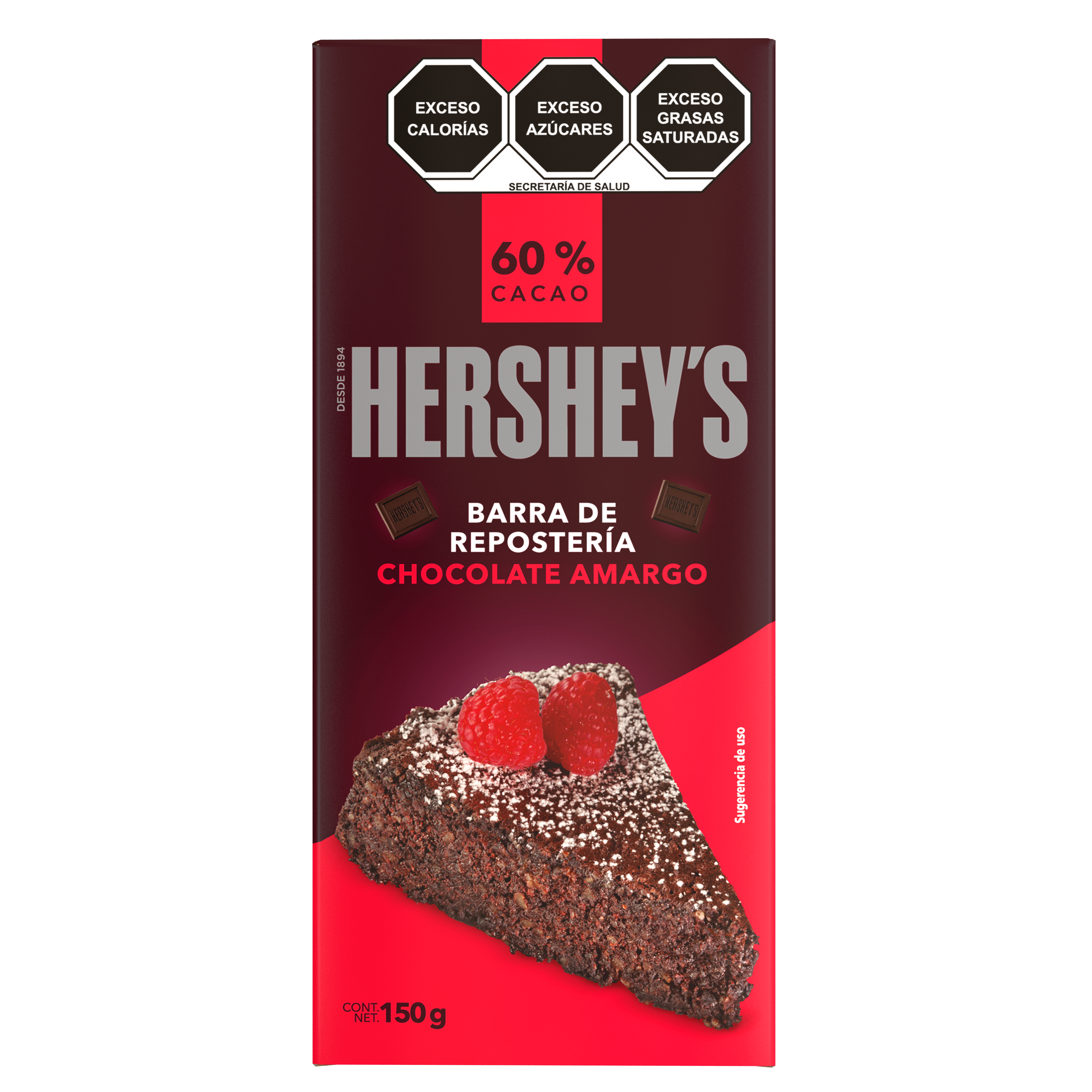 NS HSY BARRA AMARGO 1/150grs (Caja12dsp)