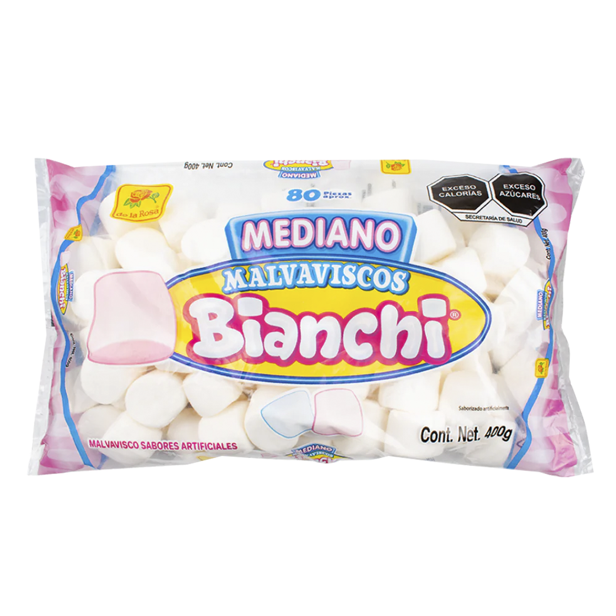 DLR BOMBOM MED BLANCO 1/400gr (Caja:15dsp)