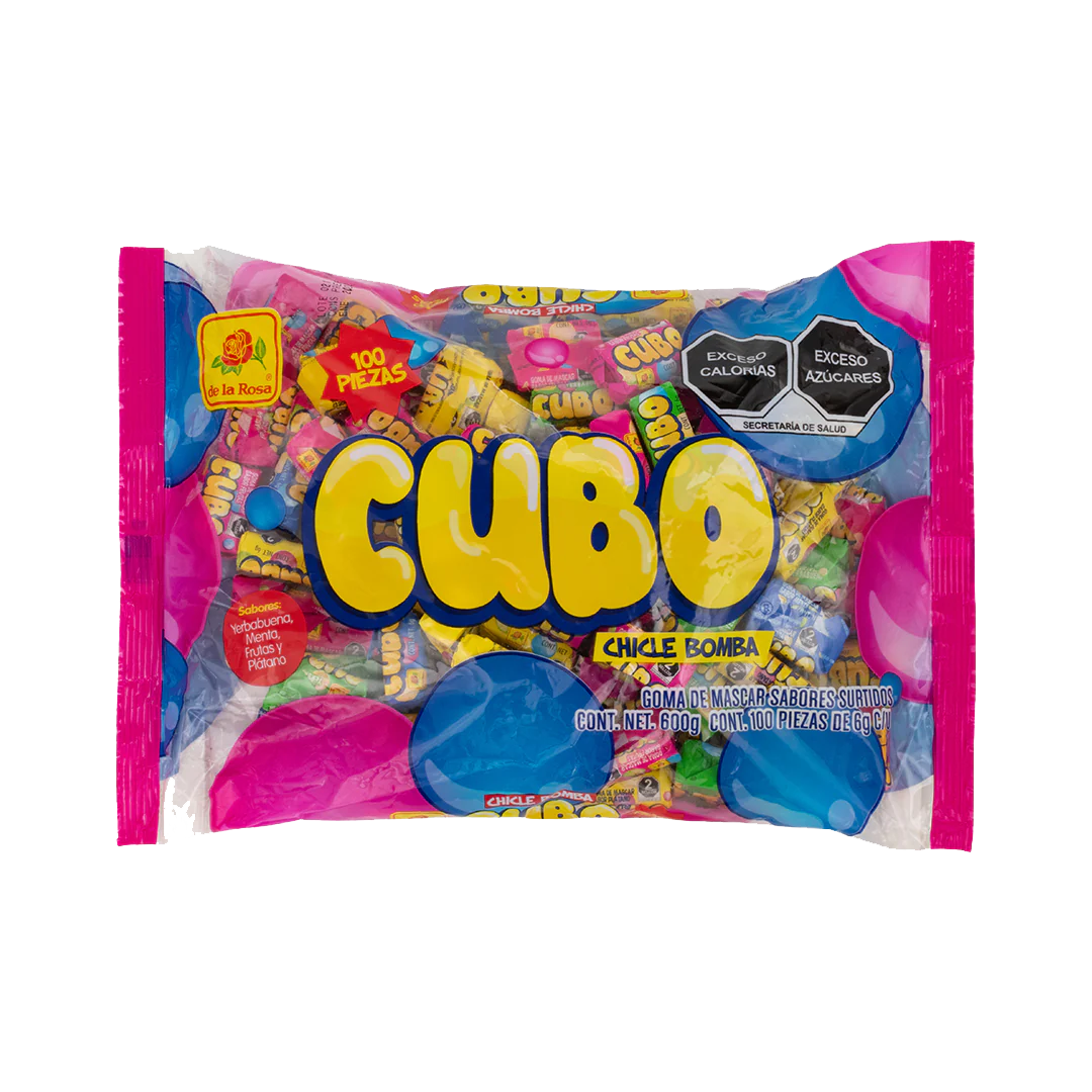 DLR CHICLE CUBIN 1/100pz (Caja:24dsp)
