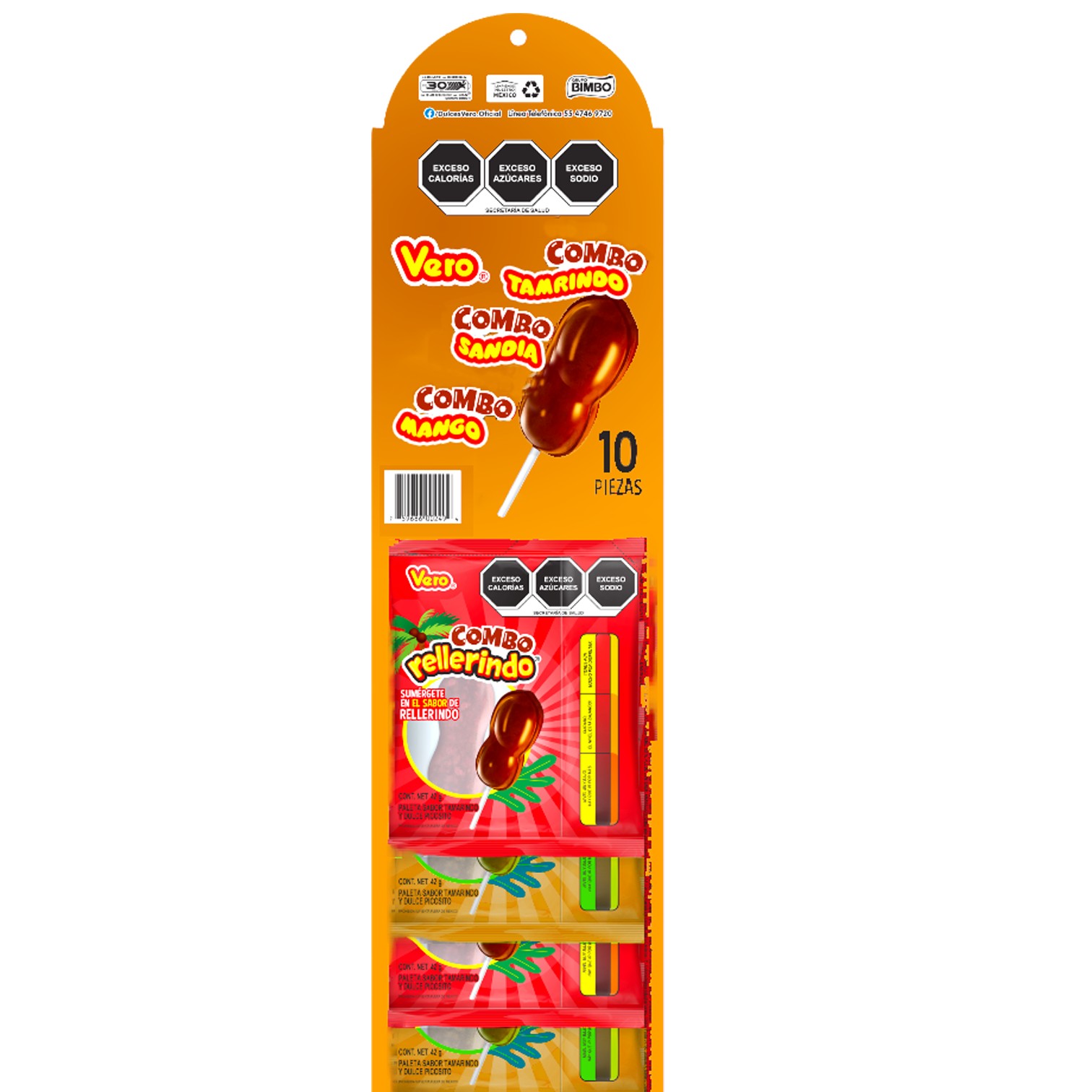 VERO PAL COMBO MIX MARB 1/10pz (Caja:18bl)