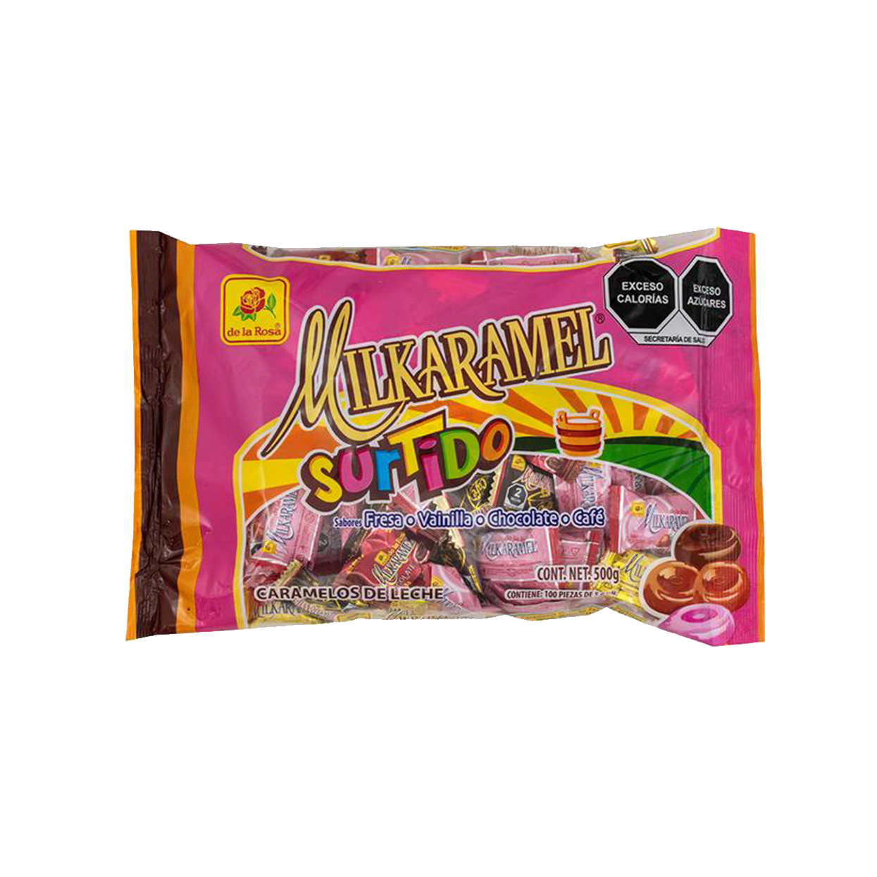 NS DLR MILKARAMEL SURTIDO 1/100pz (Caja:24dsp)