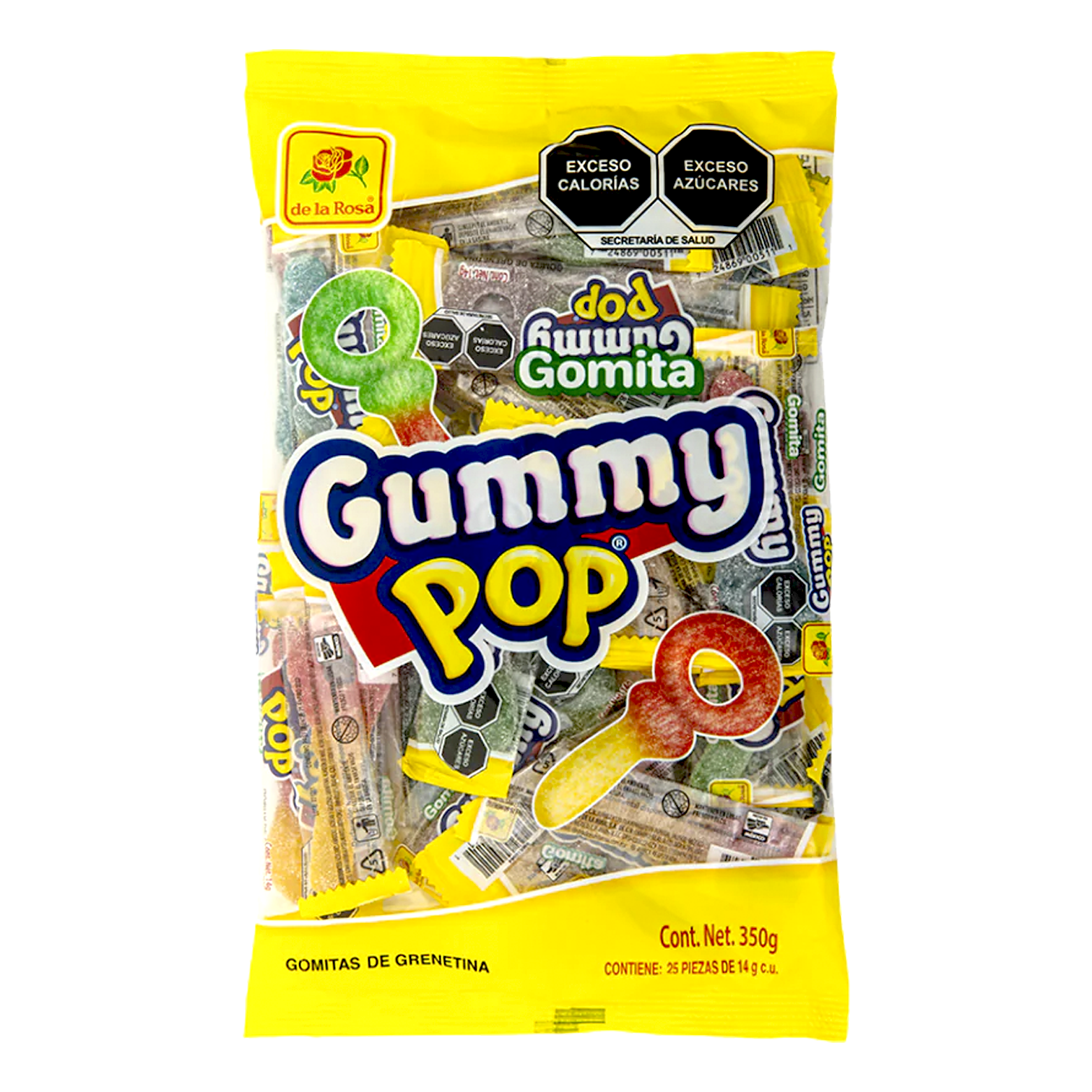 DLR GOMA GUMMY POP 1/25pz (Caja:21dsp)