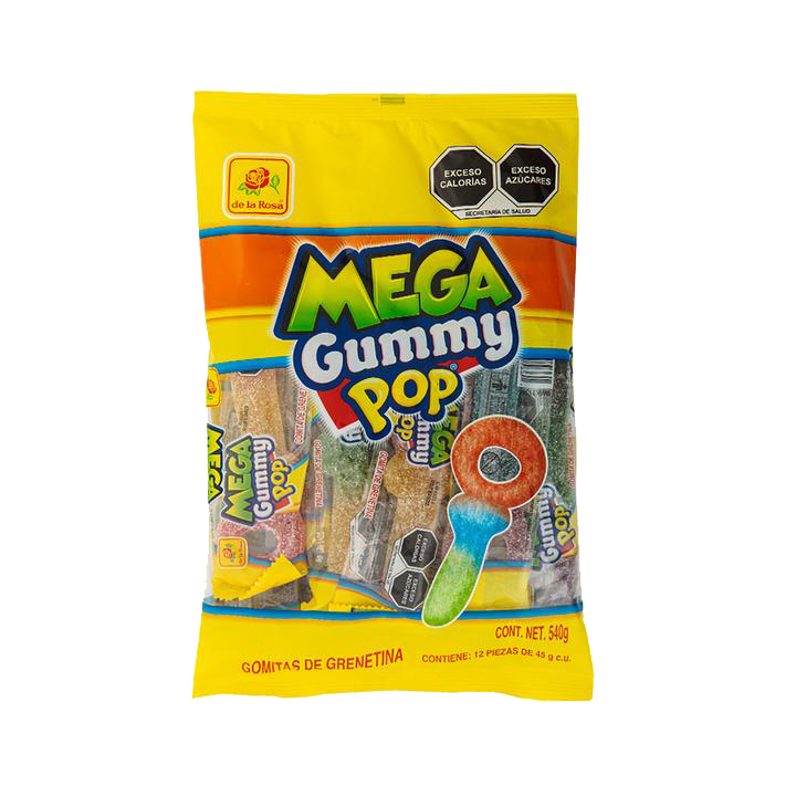 DLR MEGA GUMMY POP 1/12pz (Caja:16dsp)