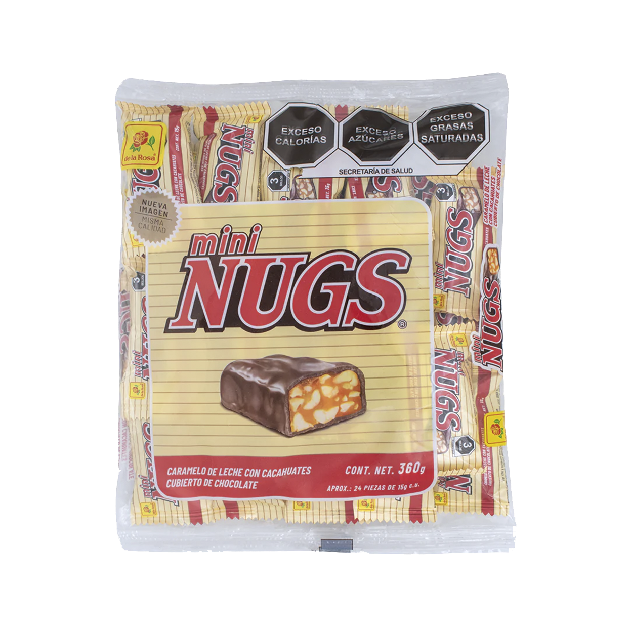 DLR CHOCO NUGS 1/12pz (Caja:24dsp)