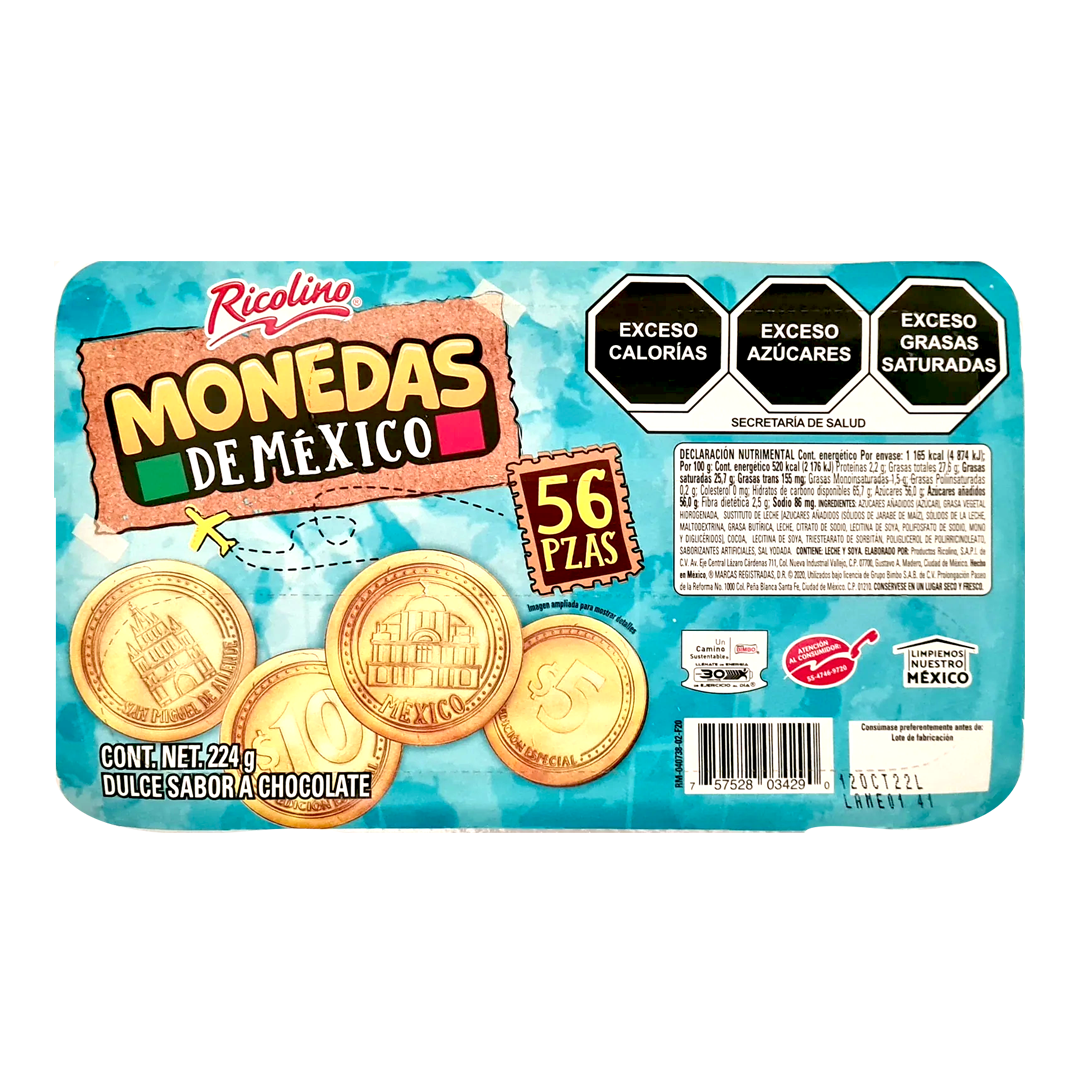 MONEDAS DE MEXICO 16/56