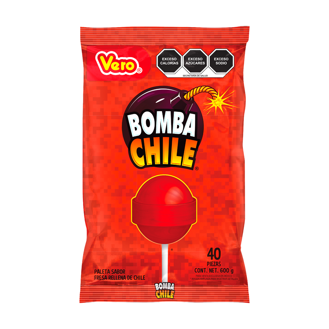 VERO PAL.BOMBA C/CHILE 1/40pzs (Caja:24bls)