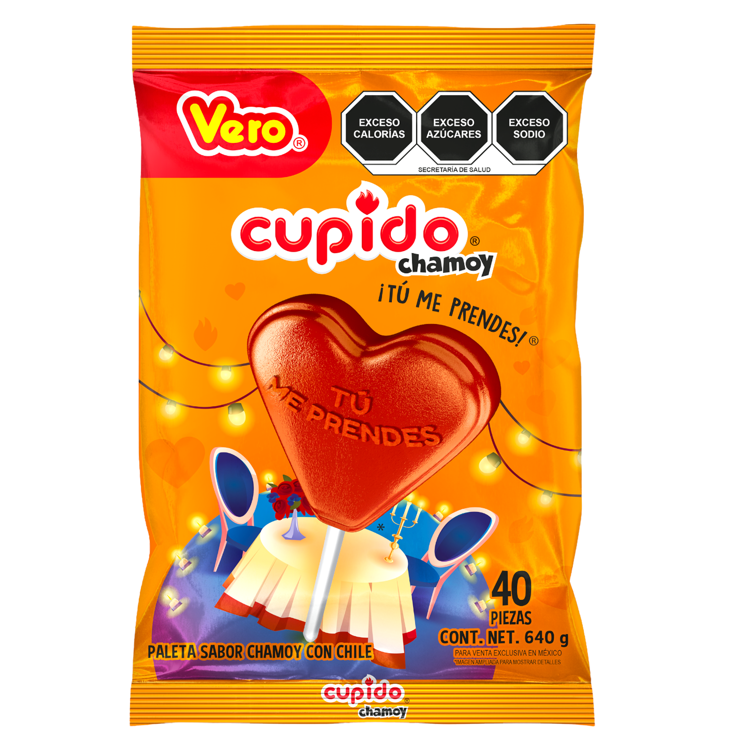 VERO PAL.CUPIDO CHAMOY 1/40pzs (Caja:24bls)