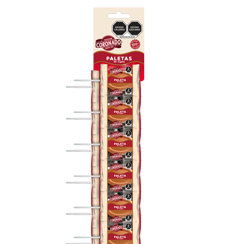 CORONADO PALETA 1/20pz (Caja:50tira)