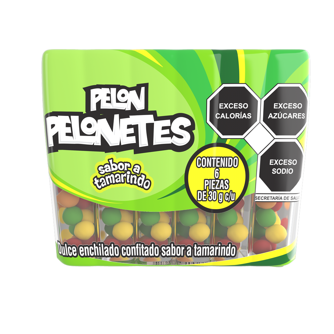 HSY PELONETES 1/6pz (Caja: 24dsp)