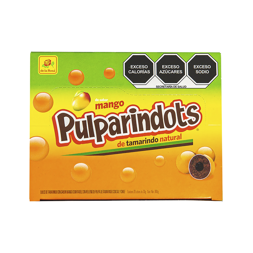 DLR PULPARINDOTS MANGO 1/20pz (Caja:16dsp)