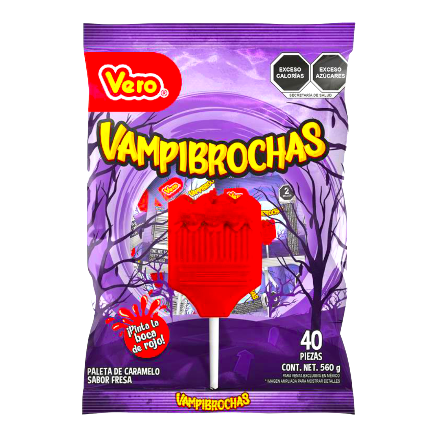 VERO PAL.VAMPI BROCHA 1/40pzs (Caja:24bls)