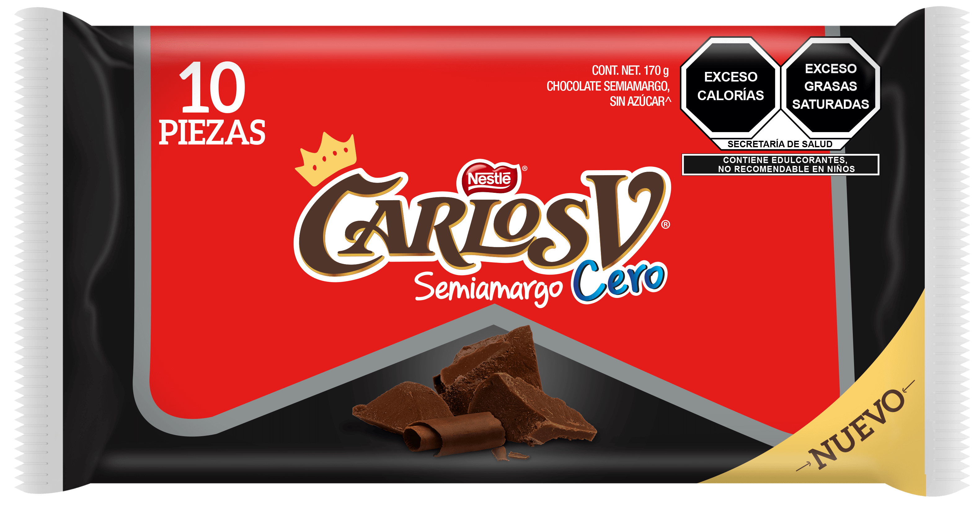 NESTLE CARLOS V SEMGO CERO 1/10pz (Caja:8dsp)