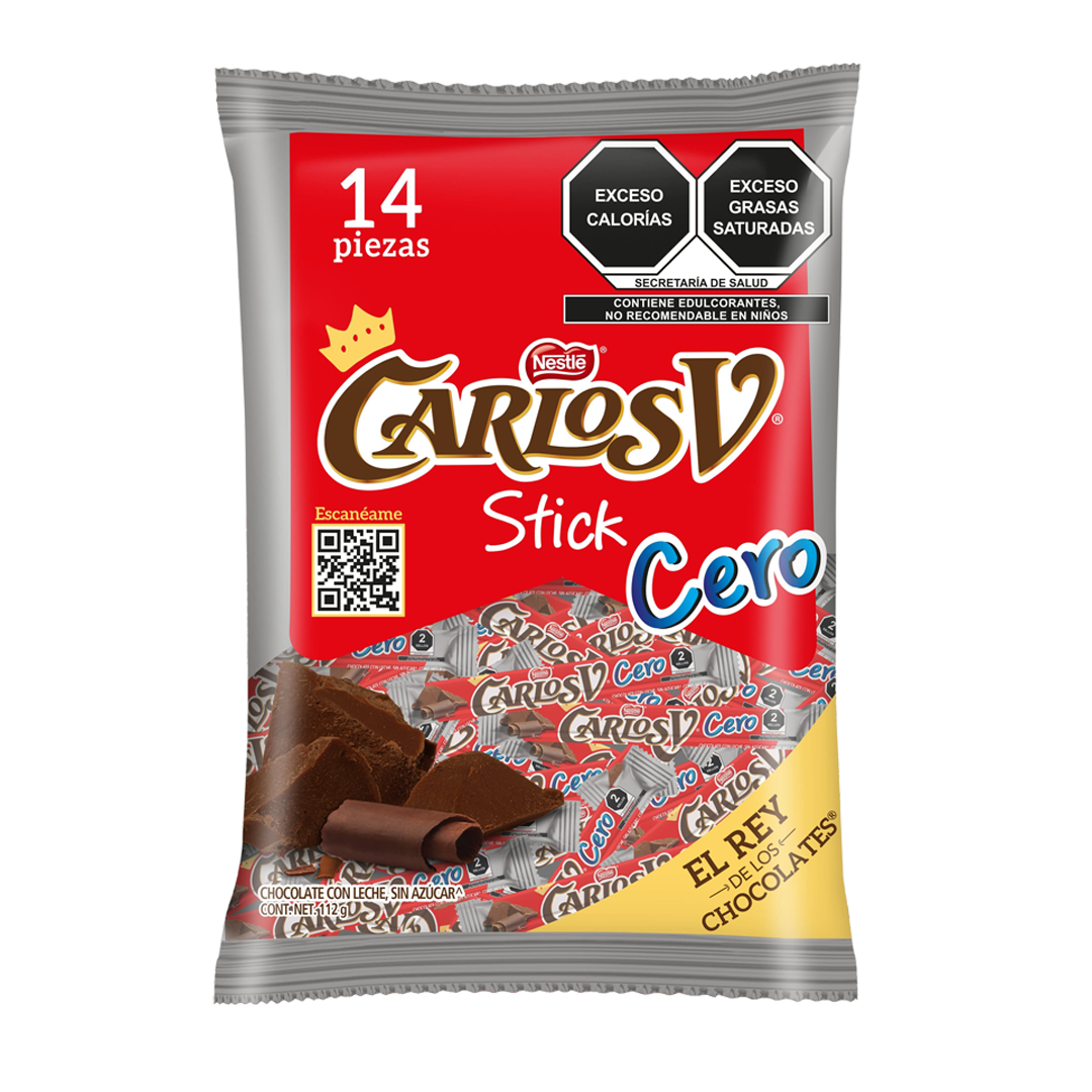NS NESTLE CARLOS V STICK S/AZUC 1/14pz (Caja:20dsp)