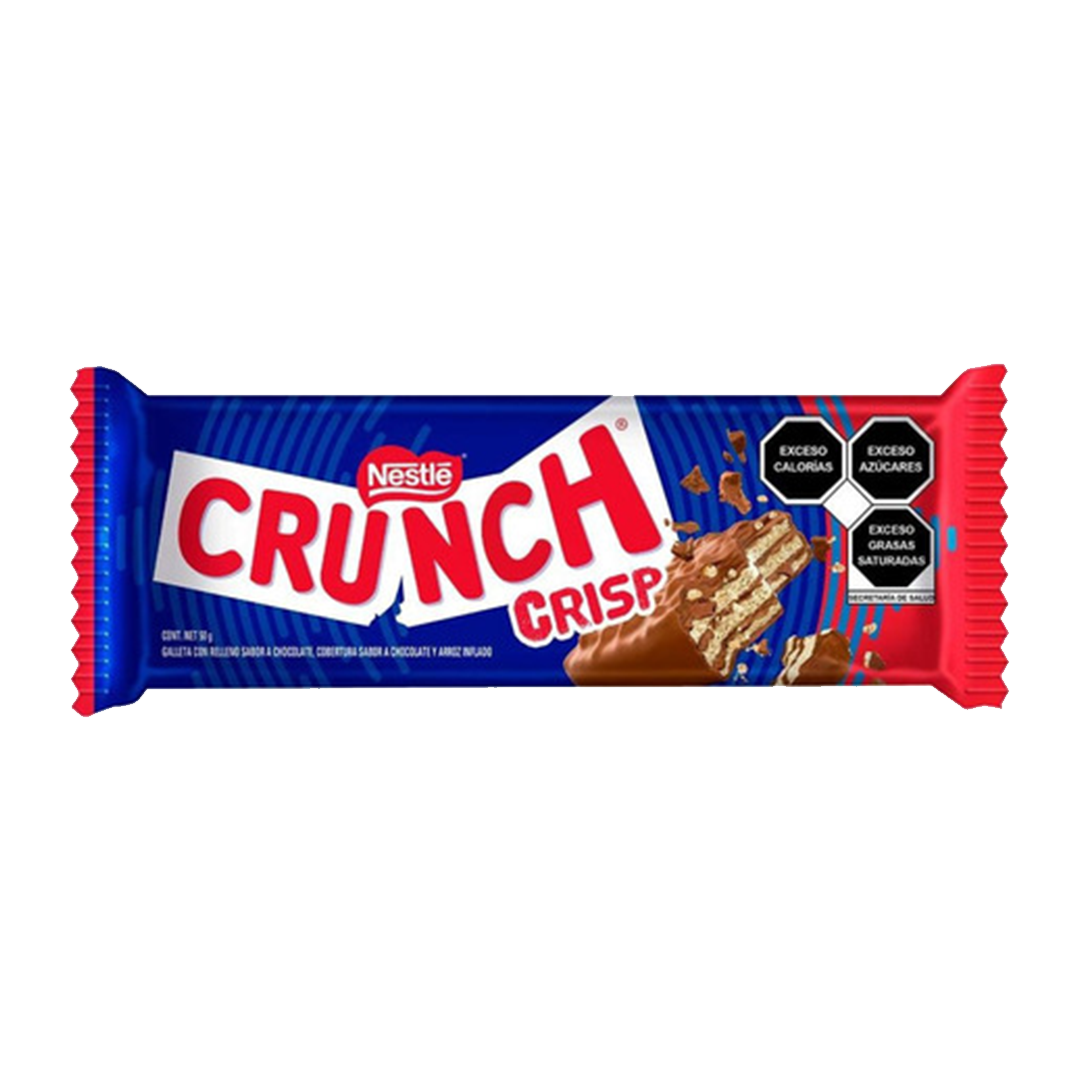 NESTLE CRUNCH CRISP 50gr 1/6pz (Caja:8dsp)