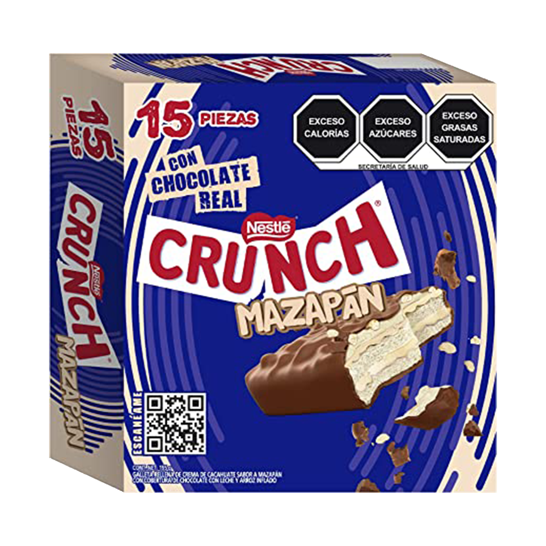 NESTLE CRUNCH MAZAPAN 1/15pz (Caja:8dsp)