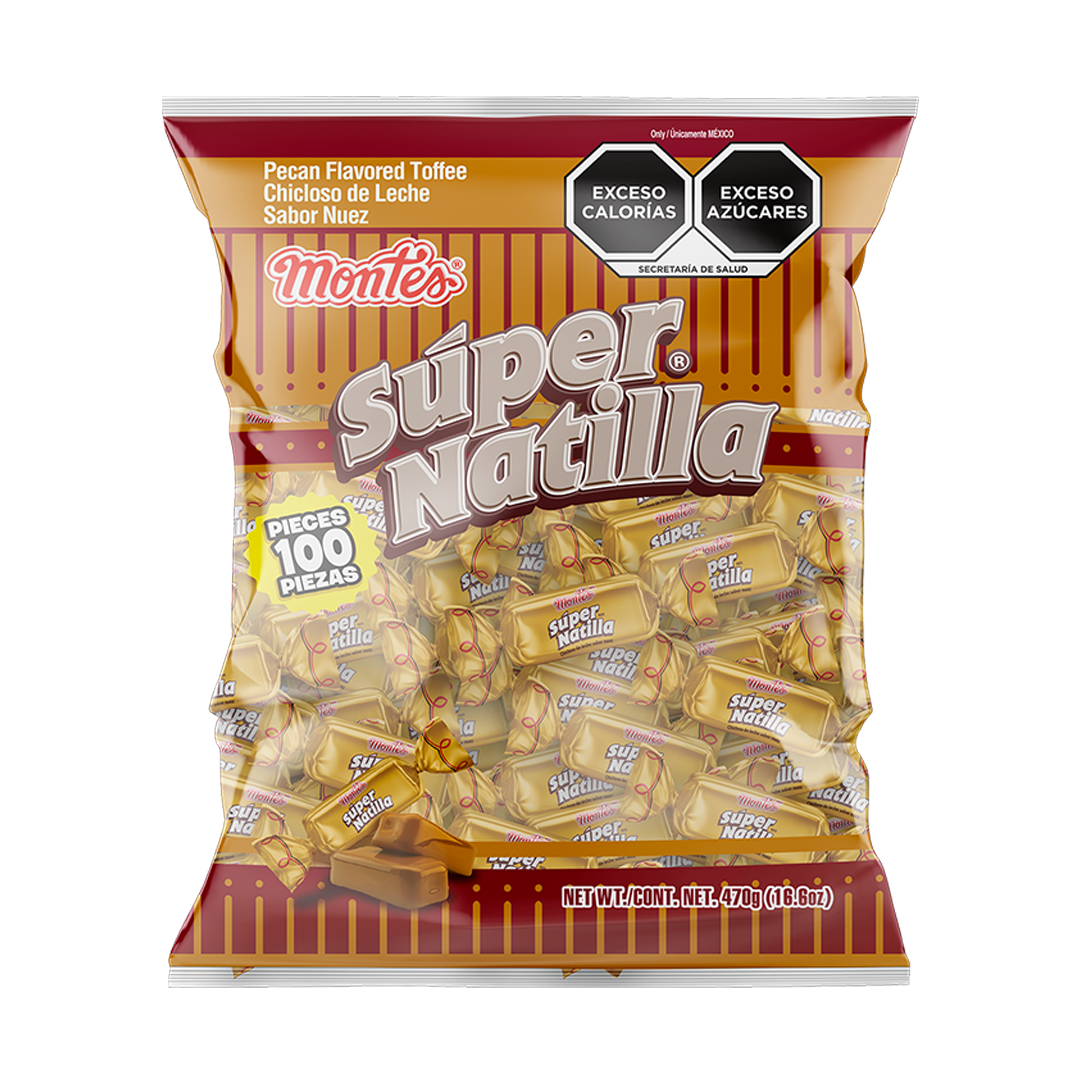 MONTES CHICLOSO SPR NATILLA 1/100pz (Caja:20dsp)